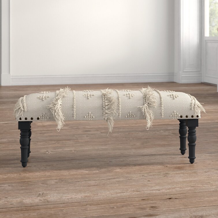 Modern deals upholstered bench